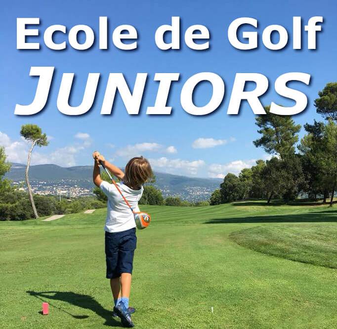 École de golf enfants et juniors Alpes Maritimes