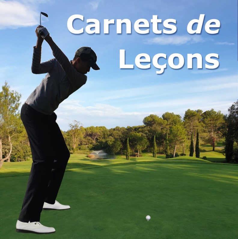 Carnets de plusieurs cours individuels de golf