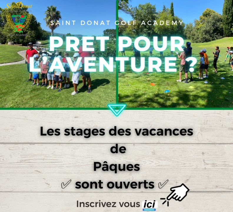 Inscription au Stage JUNIOR de Pâques