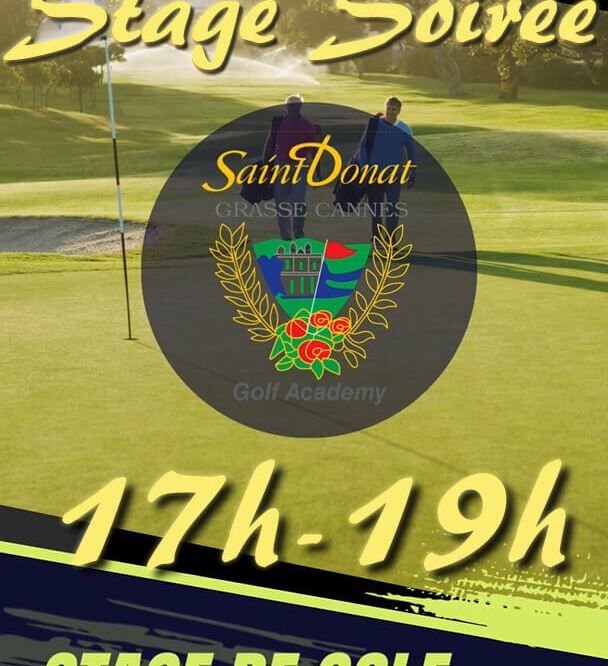 Stage en soirée pour les golfeurs des Alpes Maritimes