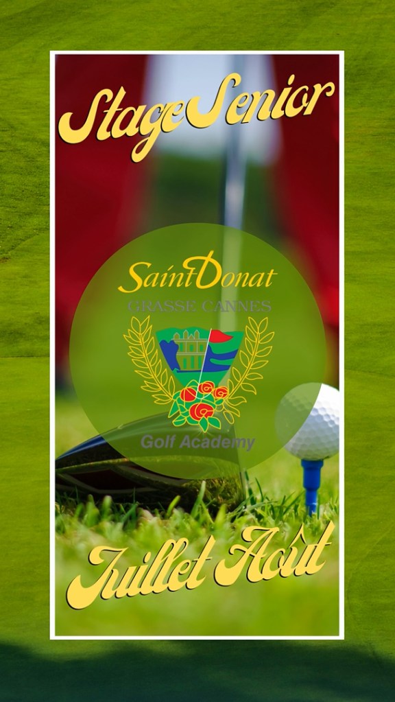 Stages à Cannes pour Senior golfeurs de Bel-Âge en juillet et août 2022